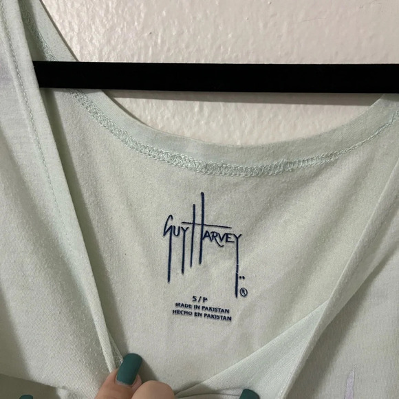 Guy Harvey sailfish tropical floral tank lightweight running women’s size small - Picture 4 of 5